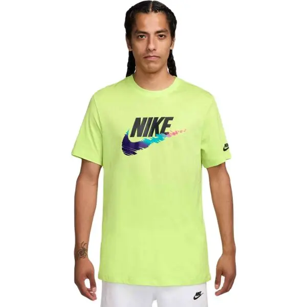 Nike SPORTSWEAR TEE Pánské tričko, světle zelená, velikost