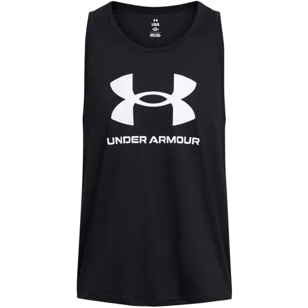 Under Armour SPORTSTYLE Pánské tílko, černá, velikost