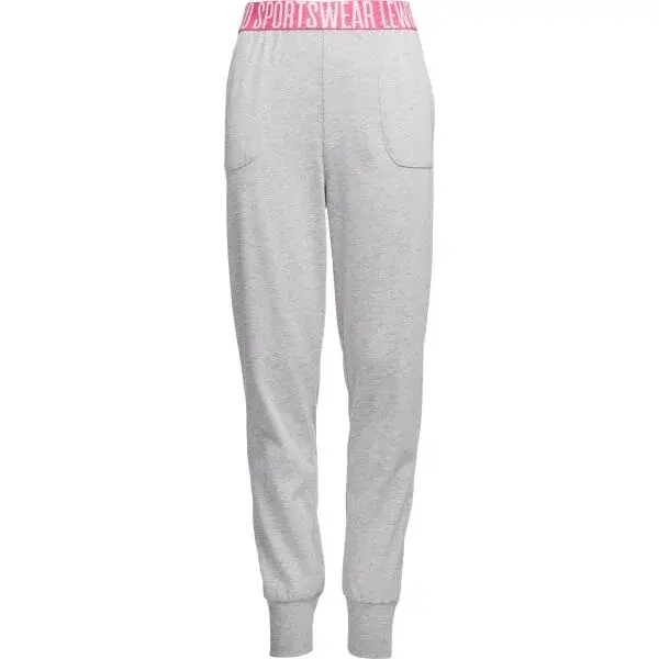 Lewro AILSIE Dívčí tenké tepláky, šedá, velikost 128-134