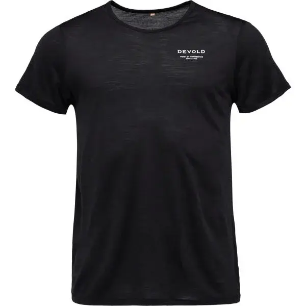 Devold ACTIVE &quot;WORN BY&quot; TEE Pánské triko, černá, velikost