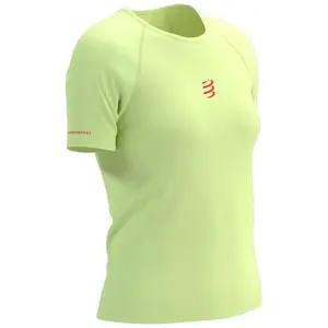 Compressport TRAIL RACING SS TSHIRT W Dámské běžecké tričko, žlutá, velikost