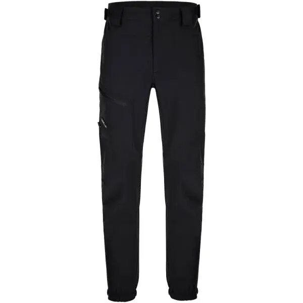 LOAP LUPEN Pánské softshellové kalhoty, černá, velikost