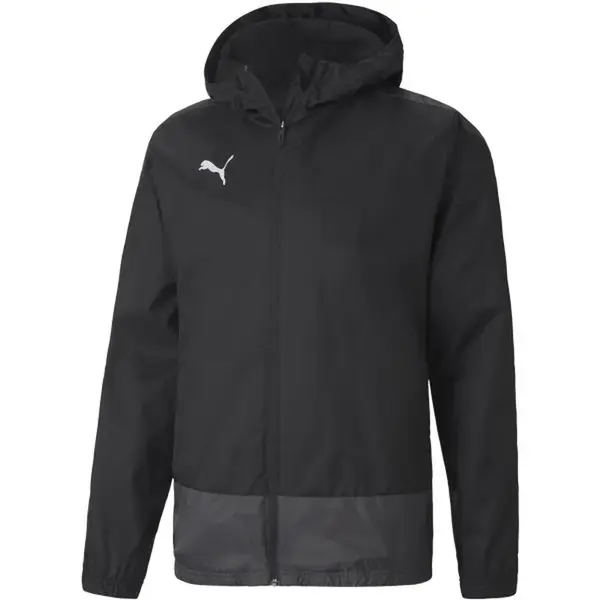 Puma TEAM GOAL 23 TRAINING RAIN JACKET Pánská bunda, černá, velikost XXL