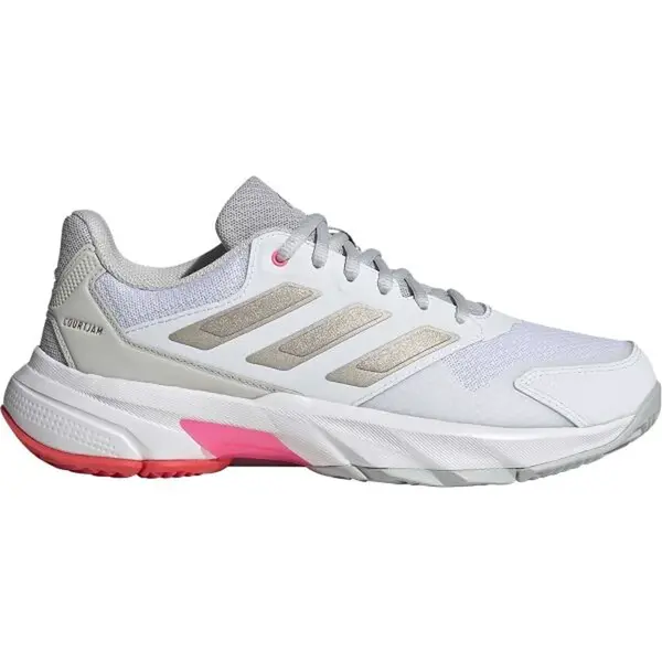adidas COURTJAM CONTROL 3 W Dámská tenisová obuv, bílá, velikost 40 2/3