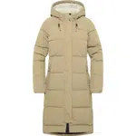 Jack Wolfskin NORDLICHT W Dámský zimní kabát, béžová, velikost