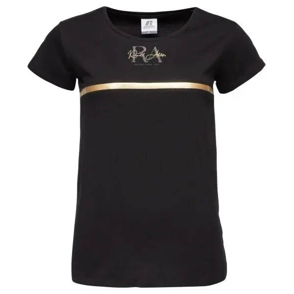 Russell Athletic LG1B Dámské tričko, černá, velikost