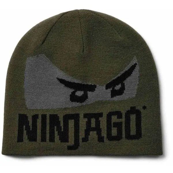 LEGO&reg; kidswear LWARIS 603 Chlapecká zimní čepice, khaki, velikost 54-56