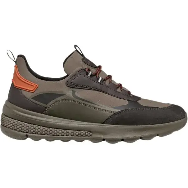 Geox U SPHERICA ACTIF Pánská volnočasová obuv, khaki, velikost