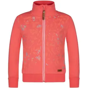 LOAP DOLANA Dívčí mikina, oranžová, velikost 112-116