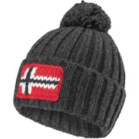 Napapijri SEMIURY 5 Zimní čepice, tmavě šedá, velikost UNI