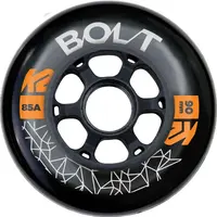 K2 BOLT 90/85A WHEEL 4 PACK BLK Kolečka k in-line bruslím, černá, velikost