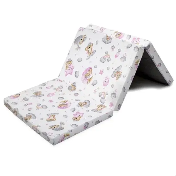 NEW BABY STANDARD 120 x 60 x 5 CM Skládací matrace do postýlky, bílá, velikost