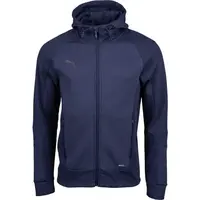 Puma TEAMCUP CASUALS HOODED JACKET Pánská tréninková mikina, tmavě modrá, velikost
