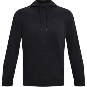 Under Armour ARMOUR FLEECE HOODIE Pánská mikina, černá, velikost