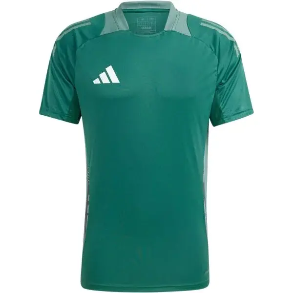 adidas TIRO24 TRAINING JERSEY Fotbalový dres, tmavě zelená, velikost XXL