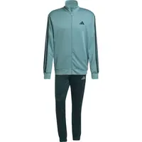 adidas 3-STRIPES TRACKSUIT Pánská tepláková souprava, zelená, velikost