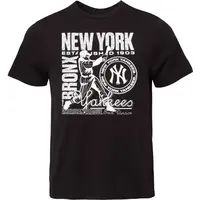 New Era NEW YORK YANKEES MLB DISTRESSED Pánské triko, černá, velikost