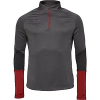 Umbro PRO TRAINING HALF ZIP TOP Pánská sportovní mikina, tmavě šedá, velikost