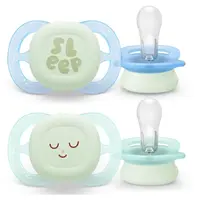 Philips Avent Ultrastart Day&Night SCF075/18 0-2 m dudlík Boy 2 ks