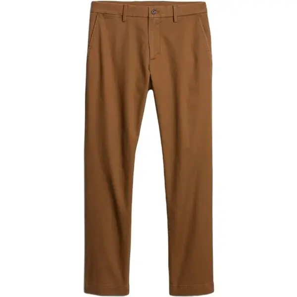 GAP V-ESSENTIAL Pánské kalhoty, hnědá, velikost