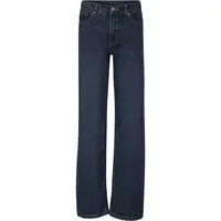 NAX SAMSO Dívčí džíny, tmavě modrá, velikost 116-122