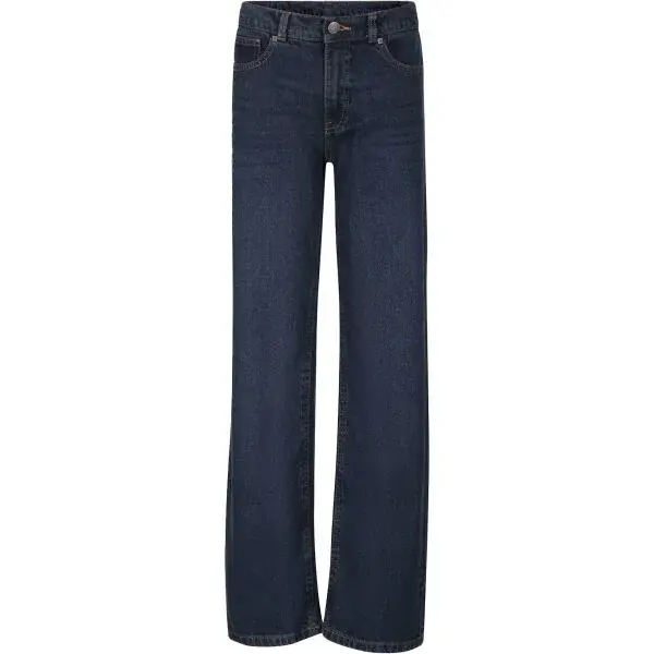 NAX SAMSO Dívčí džíny, tmavě modrá, velikost 116-122