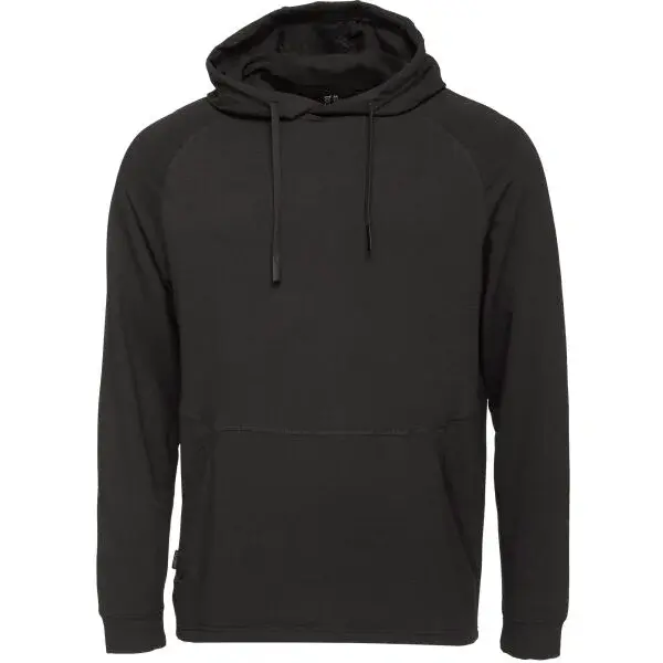 BOODY WEEKEND PULLOVER HOODIE Pánská mikina, černá, velikost