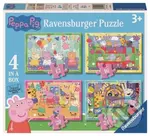 Prasátko Peppa na oslavě 4 v 1 - puzzle z kategorie Disney