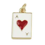 Brass Enamel Pendants