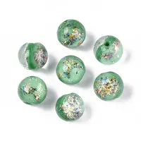 Handmade Foil Lampwork Beads