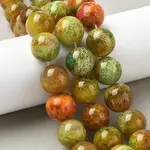 Dyed Natural Agate Beads Strands