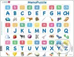 MemoPuzzle: Abeceda Pexeso puzzle GP4 - puzzle z kategorie Naučné puzzle