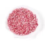 Transparent Spray Painted Glass Beads