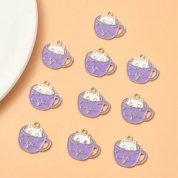Alloy Enamel Pendants