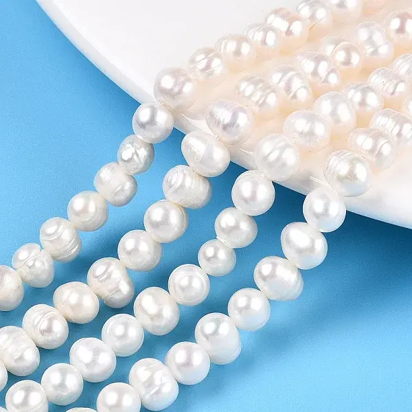 Natural Cultured Freshwater Pearl Beads Strands