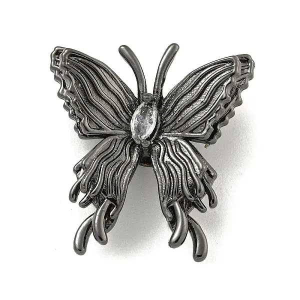 Brass Cubic Zirconia Beads