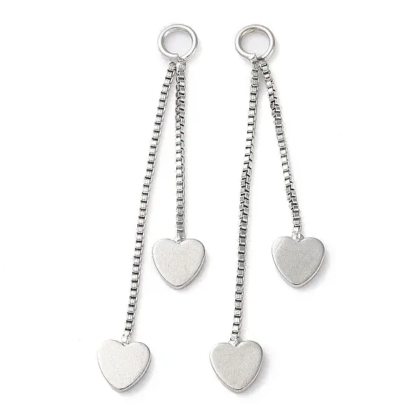 Rack Plating Brass Pendants