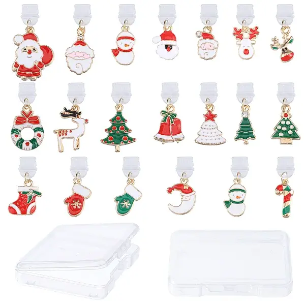 Christmas Theme Plastic Mobile Dustproof Plugs