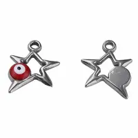 304 Stainless Steel Enamel Pendants