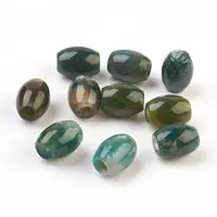 Natural Indian Agate European Beads