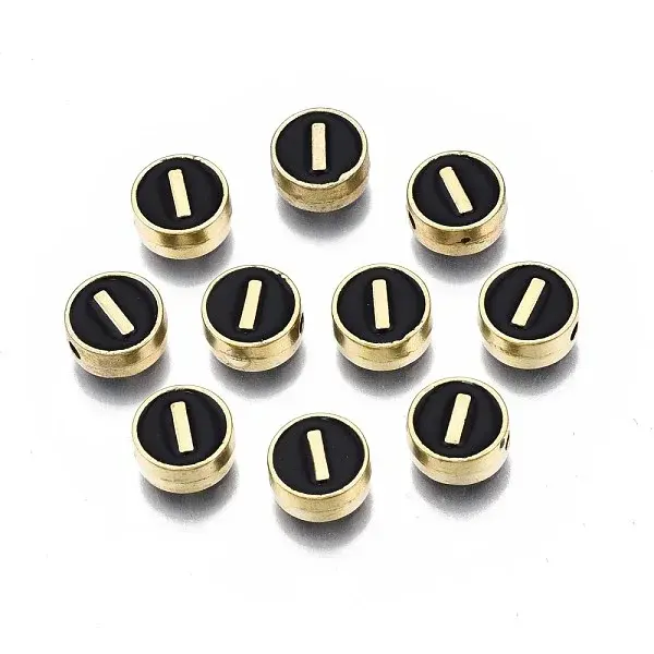 Alloy Enamel Beads