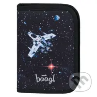 Školský peračník jednoposchodový Baagl Pixel Space