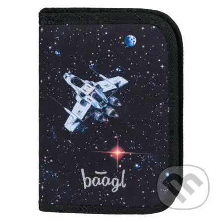 Školský peračník jednoposchodový Baagl Pixel Space