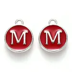 Platinum Plated Alloy Enamel Charms