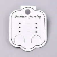 Plastic Jewelry Display Cards