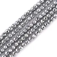Non-Magnetic Synthetic Hematite Beads Strands