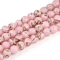 Baking Painted Glass Beads Strands