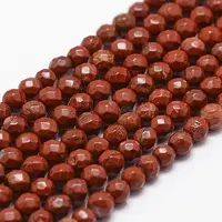 Natural Red Jasper Beads Strands