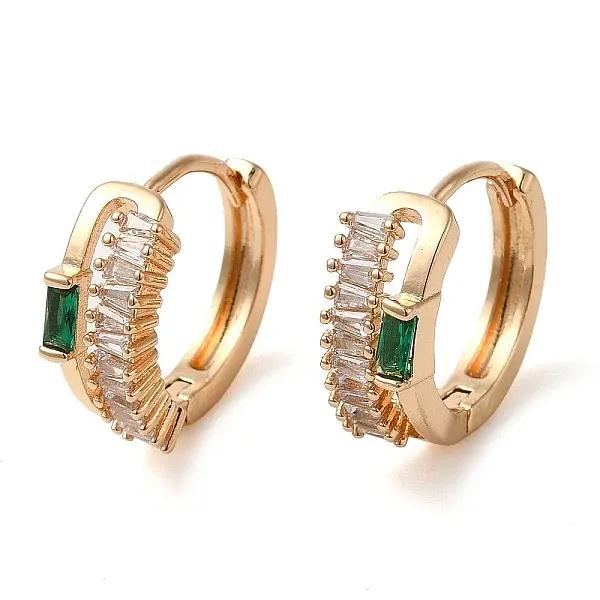 Brass Hoop Earrings for Women