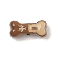 Spray Painted Alloy Beads